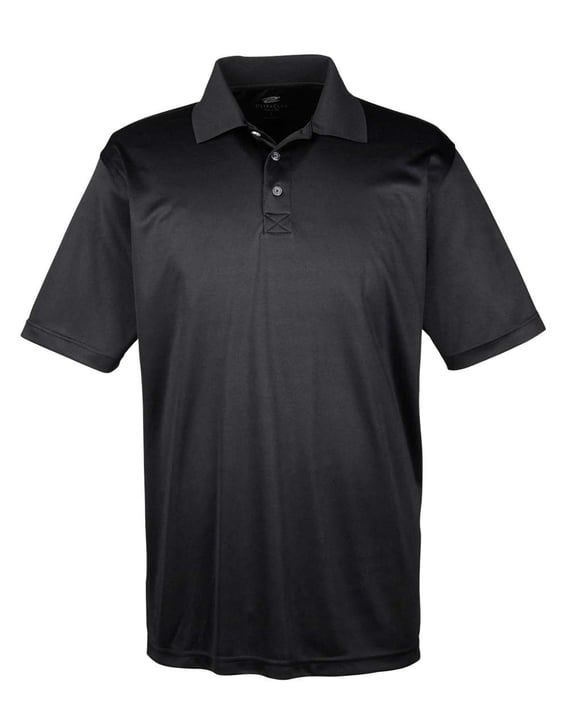 Front view of Cool & Dry Sport Performance Interlock Polo