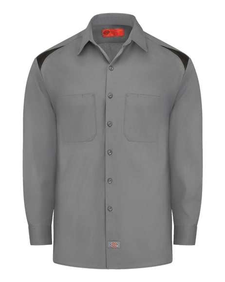 Front view of Long Sleeve Performance Team Shirt - Tall Sizes