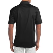 Back view of Tall Silk Touch Performance Polo