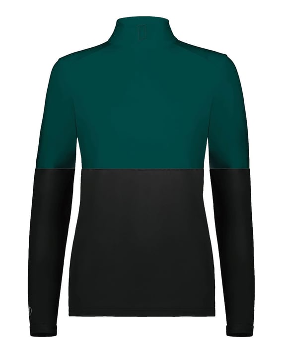 Front view of Women’s Momentum Team Quarter-Zip Pullover