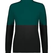 Front view of Women’s Momentum Team Quarter-Zip Pullover