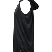 Side view of B-Core Sleeveless Hooded T-Shirt