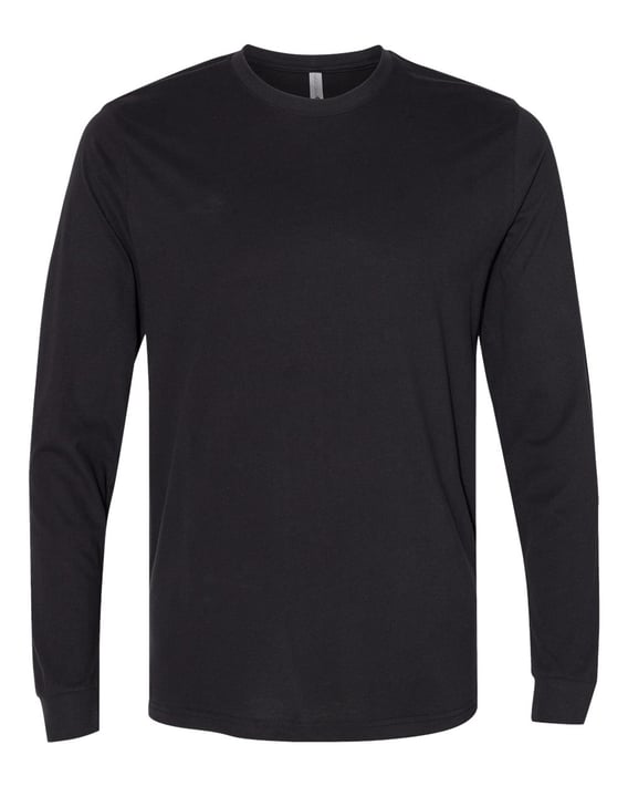Front view of Sueded Long Sleeve T-Shirt