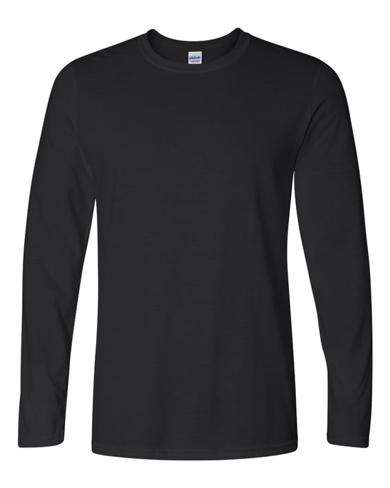 Front view of Softstyle® Long Sleeve T-Shirt