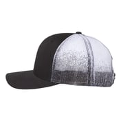 Side view of Printed Mesh Trucker Cap