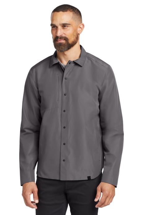 Front view of Reverse Shirt Jacket