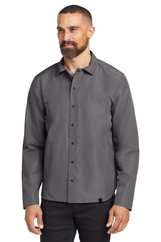 Front view of Reverse Shirt Jacket