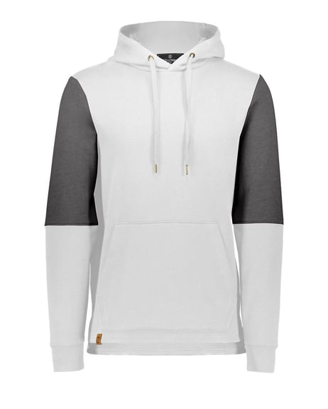 Front view of All-American Team Fleece Colorblocked Hooded Sweatshirt