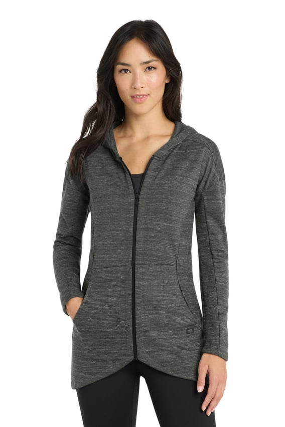 Front view of Women’s Flux Full-Zip Hoodie