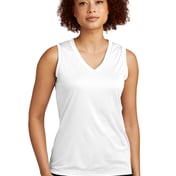 Front view of Women’s Sleeveless PosiCharge® Competitor V-Neck Tee