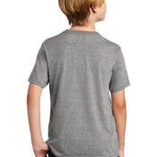 Back view of Youth Tri-Blend Tee