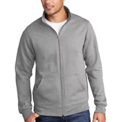 Front view of Core Fleece Cadet Full-Zip Sweatshirt