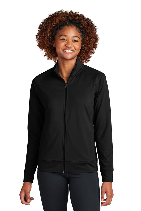 Front view of Women’s Sport-Wick&reg; Stretch Full-Zip Cadet Jacket