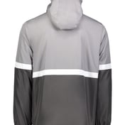 Back view of Turnabout Reversible Hooded Jacket