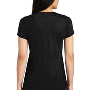 Back view of Ladies PosiCharge® Competitor Cotton Touch Scoop Neck Tee
