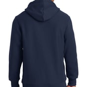 Back view of Super Heavyweight Pullover Hooded Sweatshirt