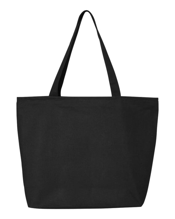 Front view of 25L Zippered Tote