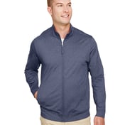 Front view of Men’s Navigator Heather Performance Full-Zip