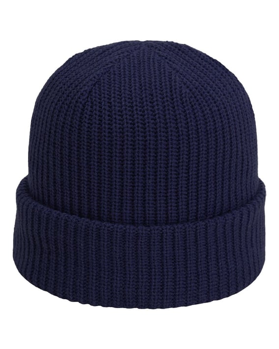 Front view of The Mogul Cuffed Beanie