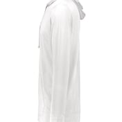 Side view of Repreve® Eco Hooded Sweatshirt
