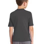 Back view of Youth Performance Blend Tee