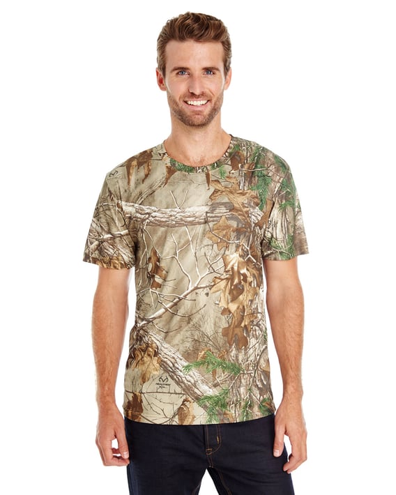 Front view of Men’s Performance Camo T-Shirt