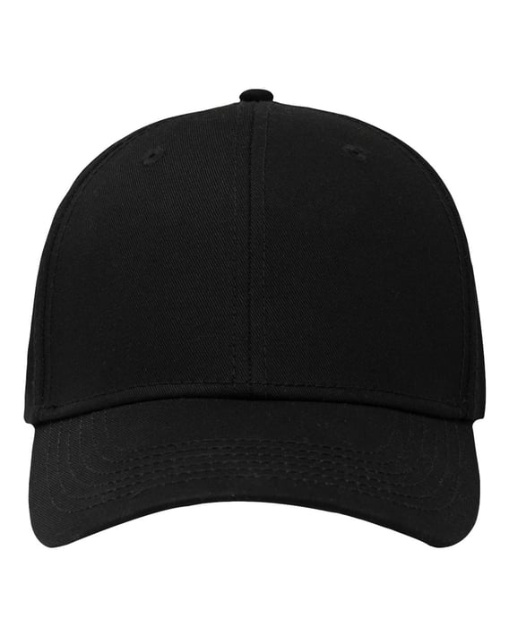 Front view of Lo-Pro Solid Back Traditional Trucker Cap