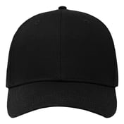 Front view of Lo-Pro Solid Back Traditional Trucker Cap