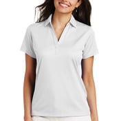 Front view of Women’s Performance Fine Jacquard Polo