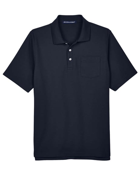 Front view of DRYTEC20™ Performance Pocket Polo