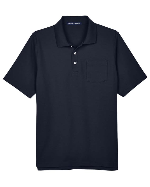 Front view of DRYTEC20™ Performance Pocket Polo