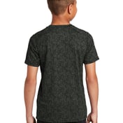 Back view of Youth Digi Camo Tee