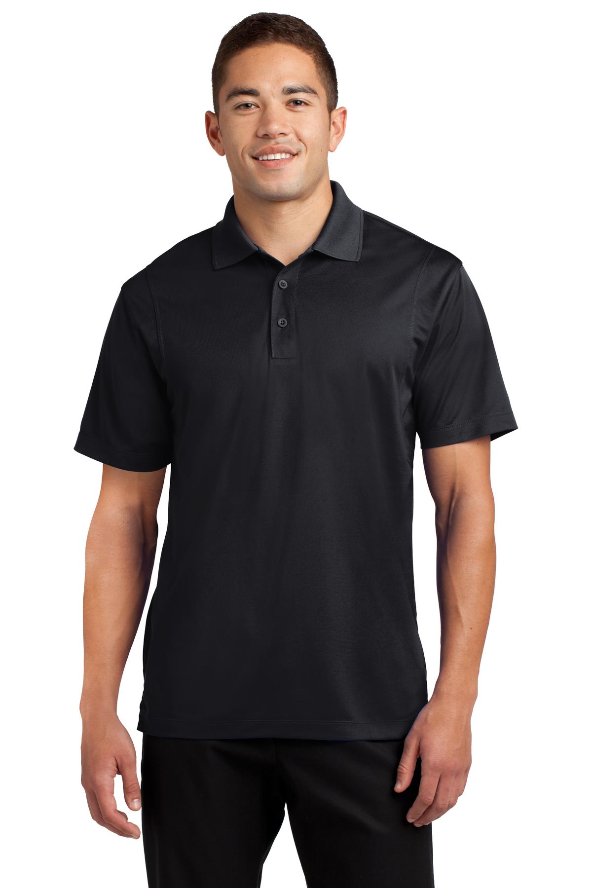 Front view of Micropique Sport-Wick® Polo
