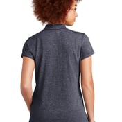 Back view of Women’s Slub Twist Polo