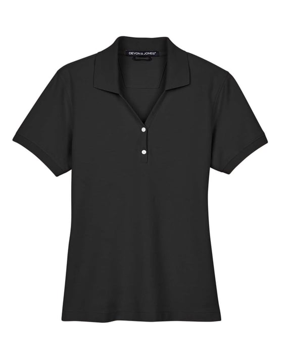 Front view of Women’s Pima Piquéé Polo