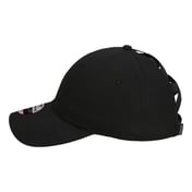 Side view of The Hinsen Performance Ponytail Cap