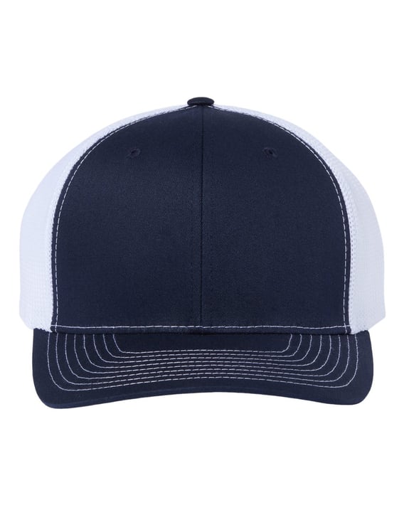 Front view of 112+ R-Flex Adjustable Trucker Cap