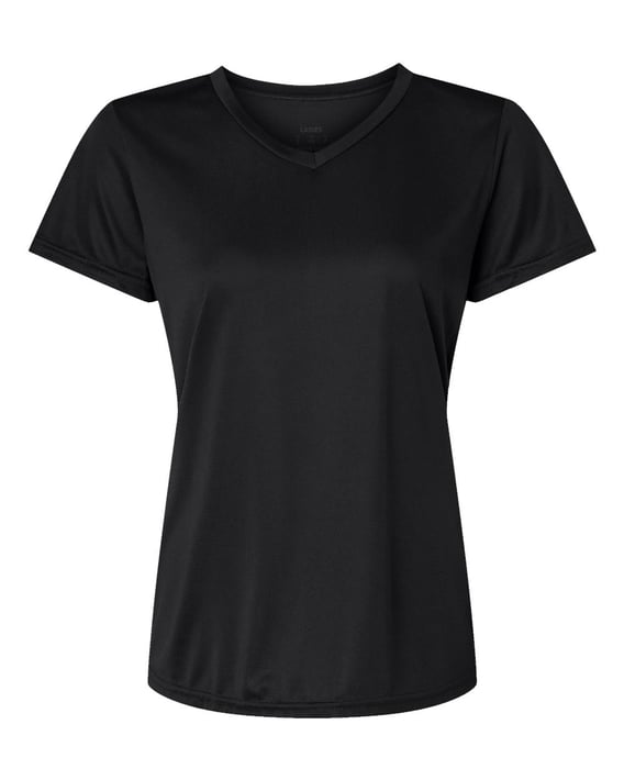 Front view of Women’s Nexgen Performance V-Neck T-Shirt