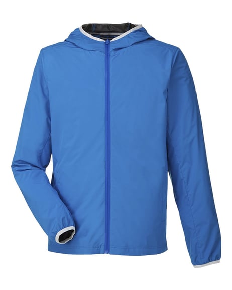Front view of Stillwater Hooded Windbreaker