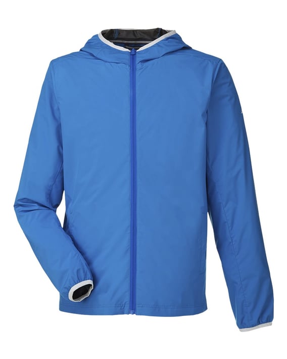 Front view of Stillwater Hooded Windbreaker
