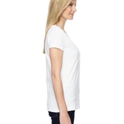 Side view of Ladies” Scoop Neck T-Shirt