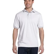 Front view of Adult 50/50 EcoSmart Jersey Knit Polo