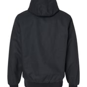 Back view of Insulated Canvas Workwear Jacket