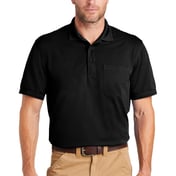 Front view of Industrial Snag-Proof Pique Pocket Polo