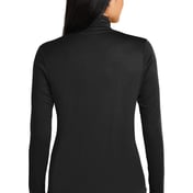 Back view of Ladies PosiCharge® Competitor 1/4-Zip Pullover