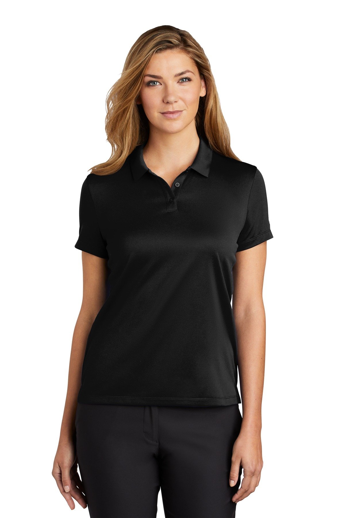 Front view of Ladies Dry Essential Solid Polo