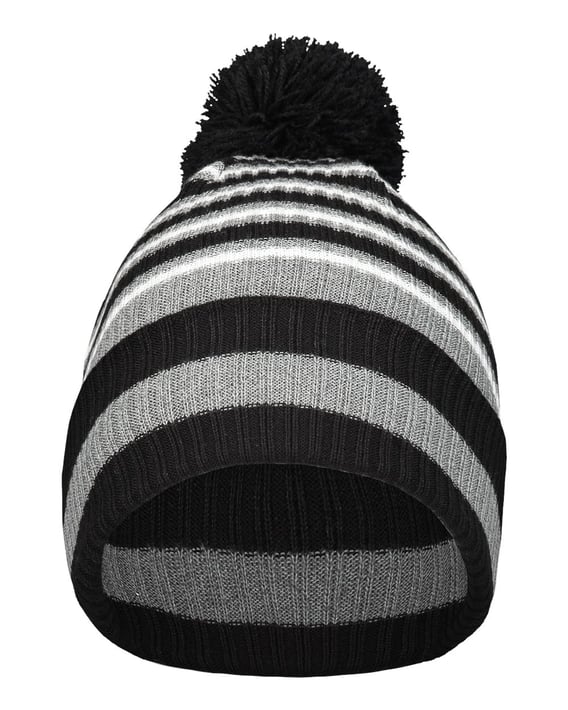 Front view of 8 1/2″ Spirit Pom Beanie