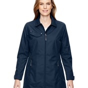 Front view of Ladies’ Excursion Ambassador Lightweight Jacket With Fold Down Collar