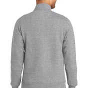 Back view of Fan Favorite Fleece 1/4-Zip Pullover Sweatshirt