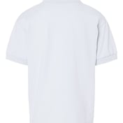 Back view of DryBlend® Youth Jersey Polo